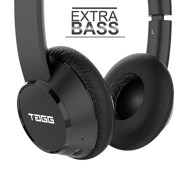 TAGG PowerBASS Wireless Bluetooth Headphones with Mic