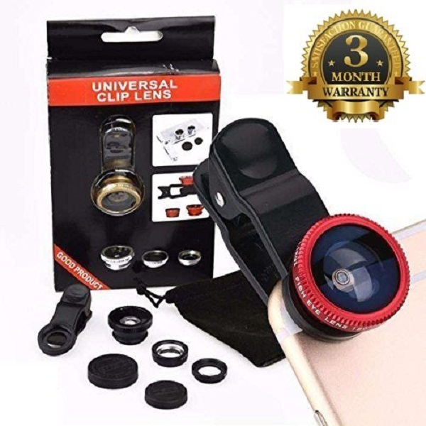Universal 3 In 1 Cell Phone Camera Lens Kit