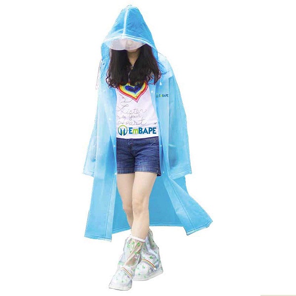 EmBAPE Long Full Length Hooded Raincoats