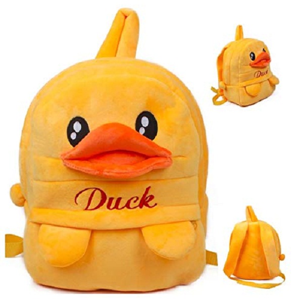 Frantic Yellow Duck School Bag For Kids