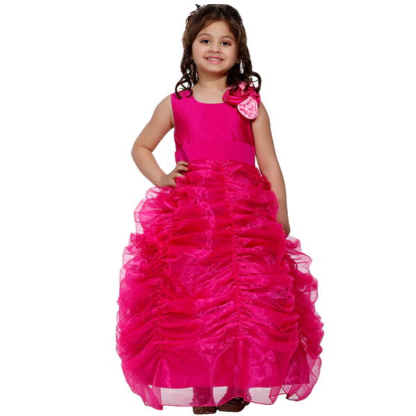 SOFYANA Pink Net Gown