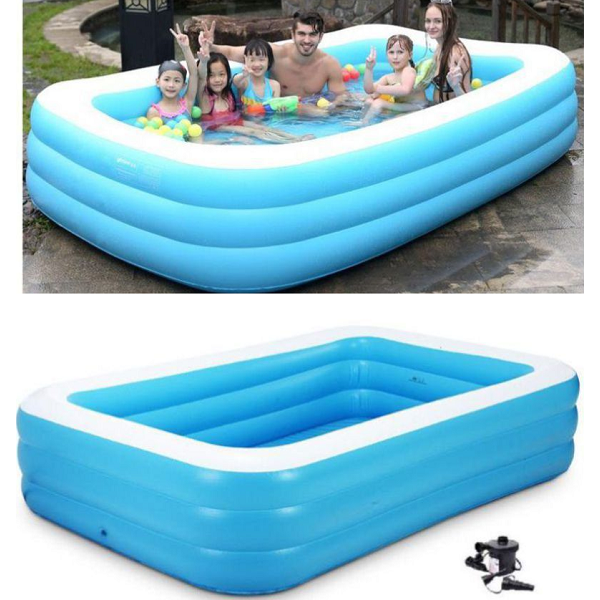 Inflatable Pool Jumbo Size with Pump