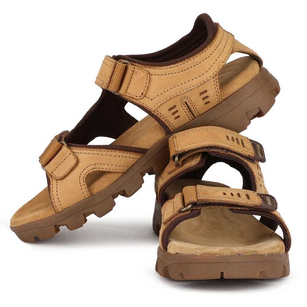 Woodland Men CAMEL Sports Sandals