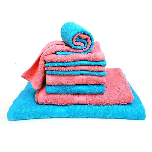 Bombay Dyeing Petal 10Pcs Cotton Towel Set