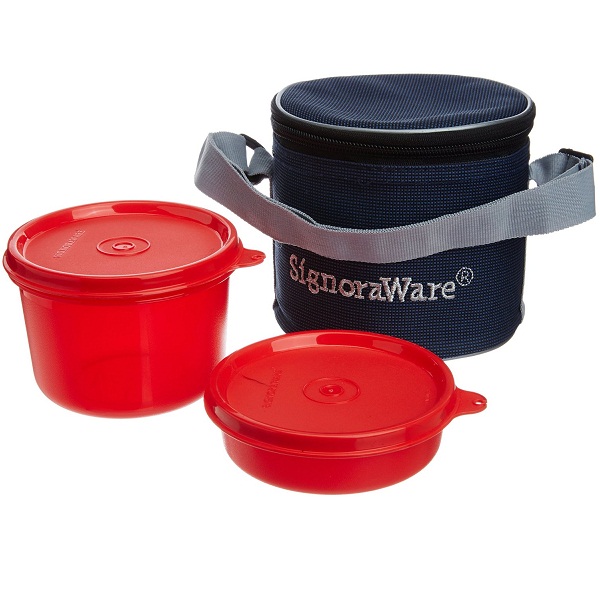 Signoraware Executive Small Lunch Box with Bag