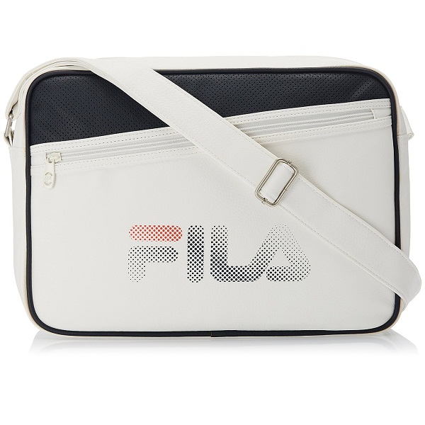Fila Synthetic White Messenger Bag
